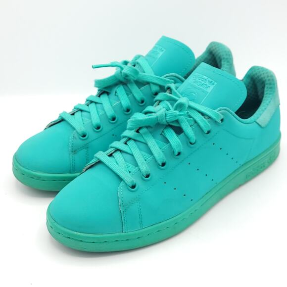 Adidas Stan Smith Adicolor S80250 Green mint reflective men's size 8 - Picture 1 of 9
